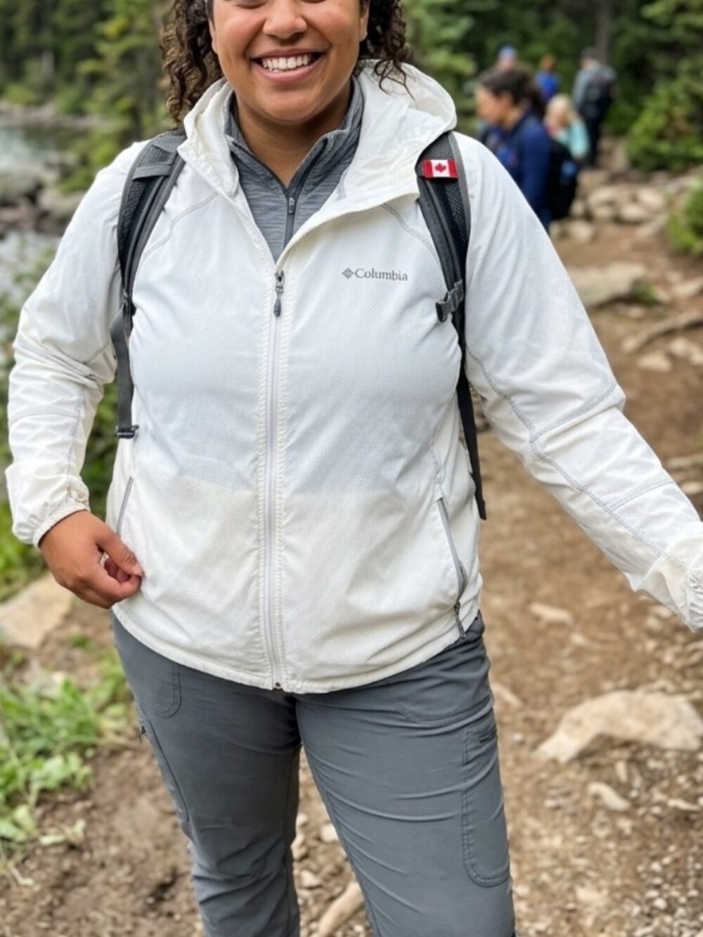 Columbia Women’s Trailborne White Jacket